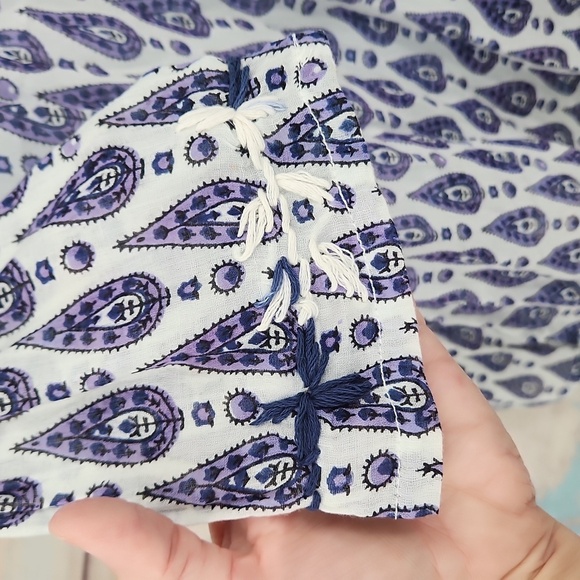 Raj Hand Embroidered Cotton Tunic - Picture 3 of 8